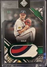 2025 Topps Transcendent Collection Transcendent Collection Patch Chris Sale #TCP-CSA card