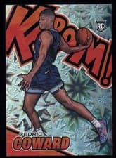 2025-26 Panini Signature Series Kaboom Cedric Coward #9 card