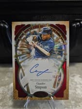 2026 Topps Tier One Tier One Xplosion Autographs Chandler Simpson #T1XA-CS card