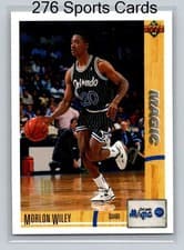 Morlon Wiley 1991-92 Upper Deck Base Set card