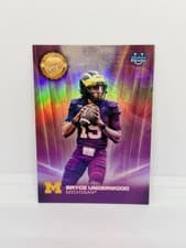2025 Bowman University Chrome Dean's List Refractor Bryce Underwood #DL-18 card