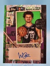 2025-26 Topps New Applicants Autographs Walter Clayton Jr. #NA-WC card