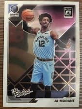 JA Morant 2019 Panini Donruss Optic the Rookies card