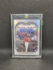 2025 Topps Chrome Update Major League Minis James Wood #MM-9 card