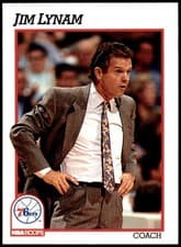 Jim Lynam 1991-92 Hoops Base Set card