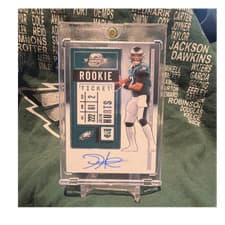 Jalen Hurts 2020 Panini Contenders Optic card