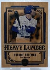 2025 Topps Heavy Lumber Freddie Freeman #HL-27 card