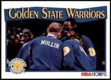 Golden State Warriors 1991-92 Hoops Base Set card