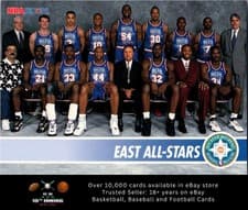 East All-Stars 1994-95 Hoops Base Set card