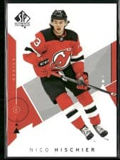 Nico Hischier 2018 SP Authentic card