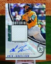 2025 Topps Update Major League Material Autographs Shea Langeliers #MMAU-SL card