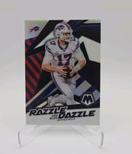 Josh Allen 2022 Panini Mosaic Razzle Dazzle card
