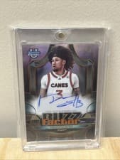 2025-26 Bowman Buzz Factor Autographs Tre Donaldson #BZA-TD card