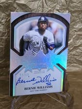 2025 Topps Five Star Five Tool Phenom Autographs Bernie Williams #FTPA-BW card