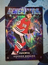 2024-25 Upper Deck Synergy Generators Connor Bedard #G-4 card