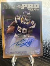 2024 Topps Chrome Chrome All-Pro Autographs Adrian Peterson #APA-AP card