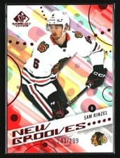 2025-26 SP Game Used New Grooves Sam Rinzel #NG-7 card