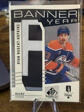 2025-26 SP Game Used 2025 Stanley Cup Finals Banner Year Relics Ryan Nugent-Hopkins #BYSC-RN card