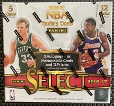 Hobby Box 2016 Panini Select card