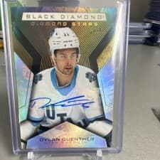 2025-26 Upper Deck Black Diamond Diamond Stars Dylan Guenther #BDS-DG card