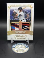 2024 Panini Flawless Dual Prospect Patches Connor Norby #DP-CN card
