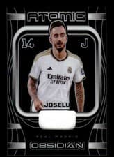 Joselu 2023 Panini Obsidian Atomic Material card