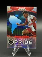 2025 Panini Prizm FIFA Club World Cup Continental Pride Miguel Borja #19 card