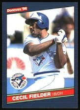 Cecil Fielder 1986 Donruss card