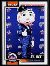 2026 Topps Mascots Autographs Mr. Met #M-11 card
