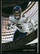 2025 Panini Revolution Futures Rome Odunze #9 card
