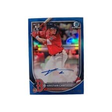 2025 Bowman Chrome Rookie Autographs Kristian Campbell #CRA-KC card