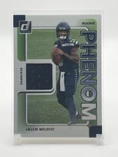 2025 Panini Revolution Rookie Autographs Jalen Milroe #4 card