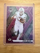 Josh Jacobs 2025 Panini Mosaic card