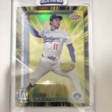 2025 Topps Chrome Radiating Rookies Roki Sasaki #RR-20 card