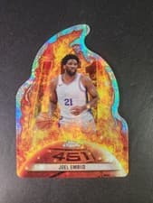 2024-25 Topps Chrome 451 Joel Embiid #451-3 card