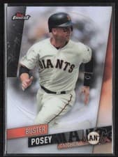 Buster Posey 2019 Topps Finest card