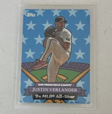 2025 Topps Archives 2007 Topps All-Stars Justin Verlander #07AS-7 card