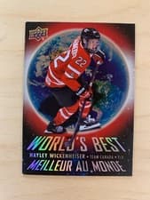 2023 Upper Deck Tim Hortons Legends World's Best Hayley Wickenheiser #WB-5