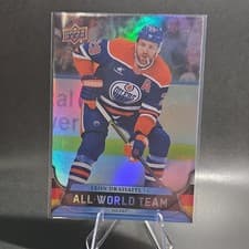 2025-26 Upper Deck All-World Team Leon Draisaitl #AWT-6 card