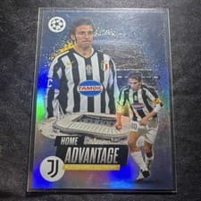 2025-26 Topps UEFA Club Competitions Home Pitch Advantage Alessandro Del Piero #HP-26 card