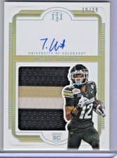 2025 Panini National Treasures Treasured Rookies Travis Hunter #19 card