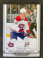 Juraj Slafkovsky 2025 Upper Deck O-Pee-Chee Glossy card