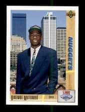 Dikembe Mutombo 1991-92 Upper Deck Base Set card