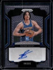 2024-25 Panini Prizm Rookie Penmanship Pacome Dadiet #RPE-PCD card