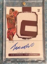 Isaac Okoro 2020 Panini National Treasures card