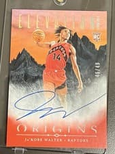 2024-25 Panini Origins Elevation Signatures Set Ja'Kobe Walter #ES-WAL card