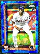 2025 Topps Chrome Update Sapphire Base Set Cam Smith #USC19 card