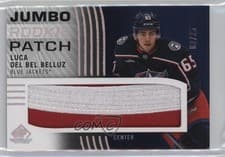 2024-25 SP Game Used Rookie Jumbo Patch Luca Del Bel Belluz #JRP-LD card