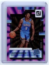 Jalen Williams 2022 Panini Donruss card