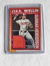 2025 Topps 1990 Topps Baseball All-Star Relics Gunnar Henderson #90ASR-GH card